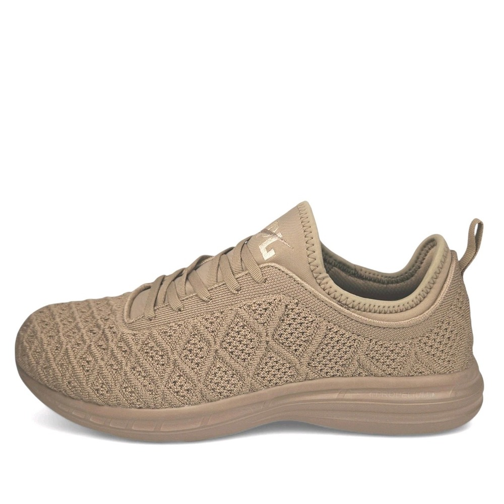 APL TechLoom Phantom Athletic Shoes 11.5 Tan Beige Knit Lightweight Sneakers New